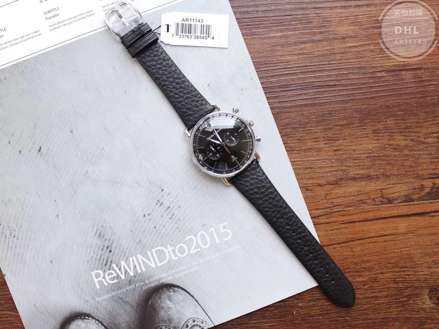 AR11143 ARMANI阿玛尼原单正品，全套包装！款式底盖型号一一对应，支持专柜验货，实物拍摄；手表直